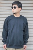 REIGNING CHAMPRELAXED CREW NECK -BLACK- RC-3718