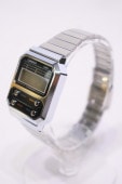 CASIO DIGITAL WATCH -SILVER- A100WE-1ADF