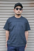 SAGE DE CRET RELUX BLOCK TEE -BLACK- 31-20-1846-140