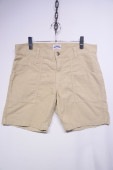 WORLD WORKERSSUMMER CORDS BEACH SHORTS -BEIGE-