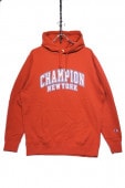 CHAMPION HOOD SWEAT -RED- C3-W117