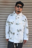 ARMY TWILLSNOW CAMO JACKET -WHITE- AM-22AW3014