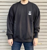 VANSCAMPER MIX PULL OVER SWEAT -BLACK- VN0A7YGHBLK