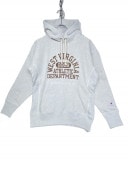 CHAMPION REVERSE WEAVE HOOD SWEAT -SILVER GREY- C3-W112