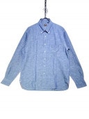 SUGARCANE CHAMBRAY LS BD SHIRT -A BLUE- SC28842