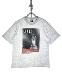 SCREEN STARS LIFE TEE STATUE OF LIBERTY  -H GREY-