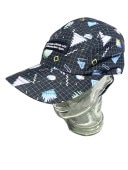 WHOPOPGRID JET CAP -BLACK-