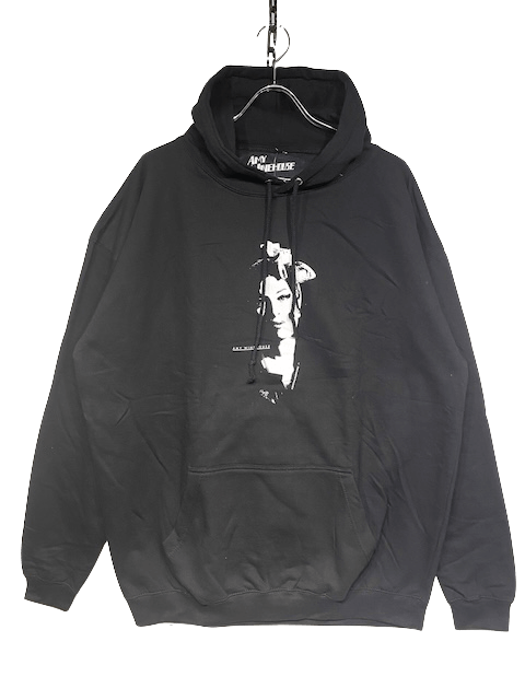 MUSIC ROCK OFF AMY WINEHOUSE PARKA -BLACK-