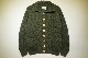 INVERALLAN 3A BUTTON DOWN CARDIGAN -OLIVE-