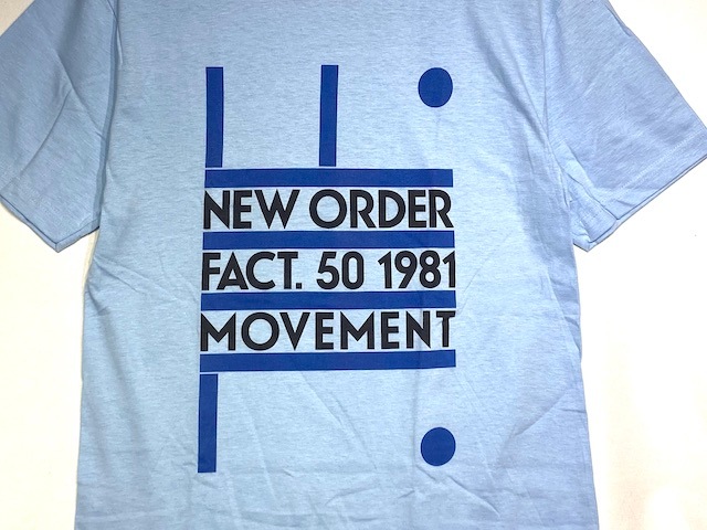 MUSICNEW ORDER FACT.50 1981 MOVEMENT -BLUE-