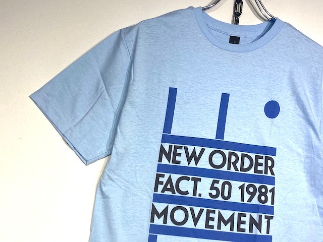 MUSICNEW ORDER FACT.50 1981 MOVEMENT -BLUE-