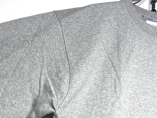 CHAMPION ACTION STYLE LS T SHIRT -OX GREY- C3-V414