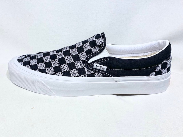 VANS LIFESTYLE CLASSIC SLIP ON -CHECKER CHECK BLACK -VN0A7Q58BK