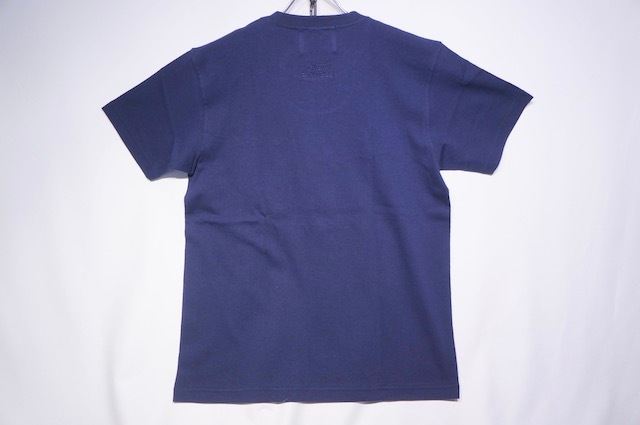 BAZZ FRATELLISTUDS POCKET TEE -NAVY-