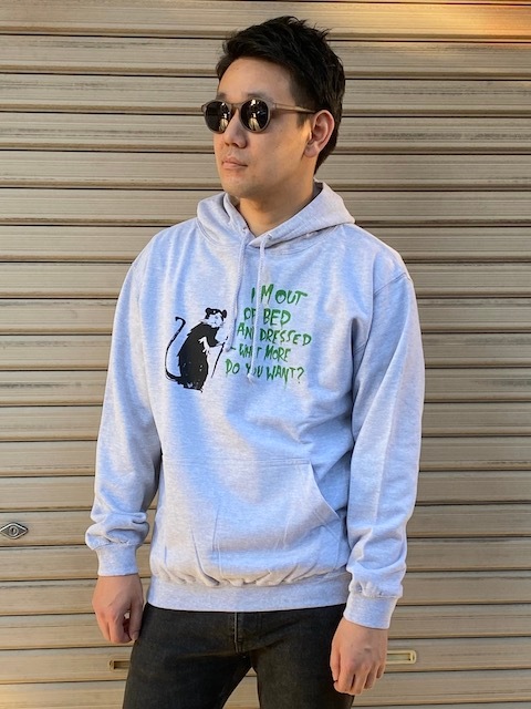 8 BALL BANKCY PARKA I`m not of bed -GREY-
