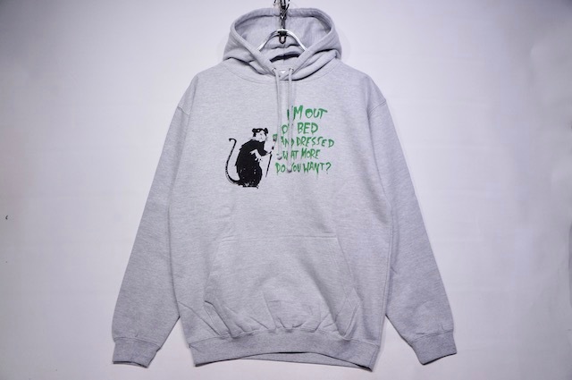 8 BALL BANKCY PARKA I`m not of bed -GREY-