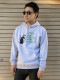 8 BALL BANKCY PARKA I`m not of bed -GREY-