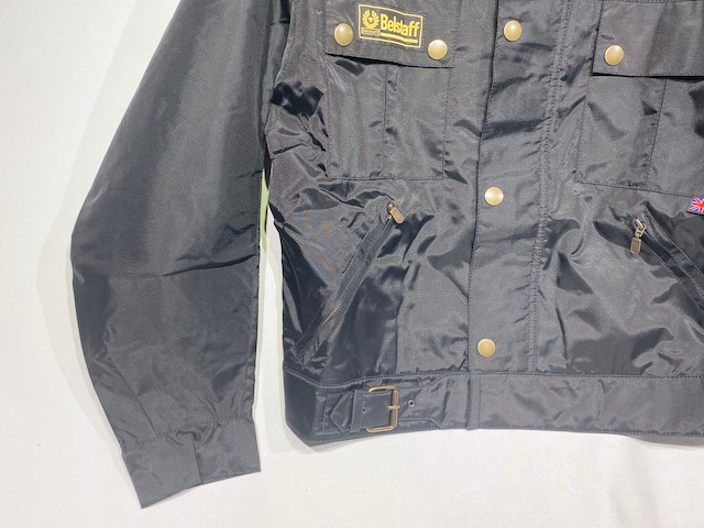 BELLSTAFF BRIGAND BLOUSON NYLON -BLACK-