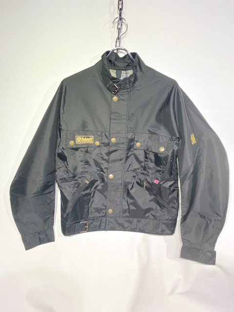 BELLSTAFF BRIGAND BLOUSON NYLON -BLACK-
