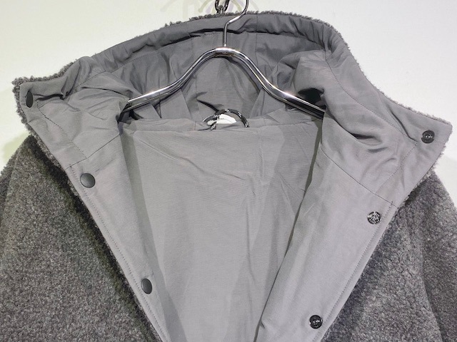 GYM MASTERREVERSIVLE HOOD JACKET -CHACOAL- G933610