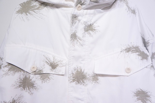 ARMY TWILLSNOW CAMO JACKET -WHITE- AM-22AW3014