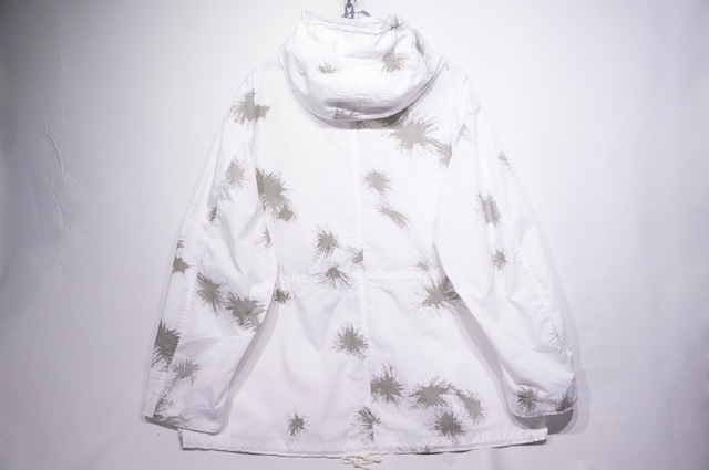 ARMY TWILLSNOW CAMO JACKET -WHITE- AM-22AW3014