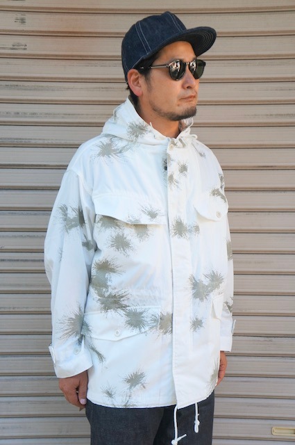 ARMY TWILLSNOW CAMO JACKET -WHITE- AM-22AW3014