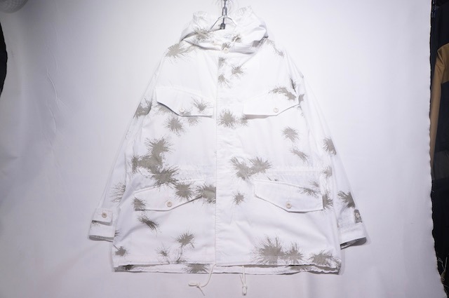 ARMY TWILLSNOW CAMO JACKET -WHITE- AM-22AW3014
