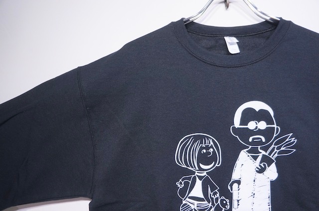 JERZEES HOMMAGE CREW NECK SWEAT -LEON BLACK-