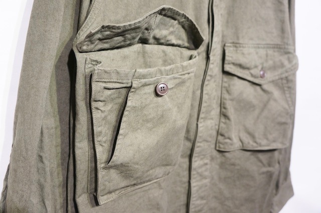 SAGE DE CRET WORK SHIRT -KHAKI- 31-10-6040-270