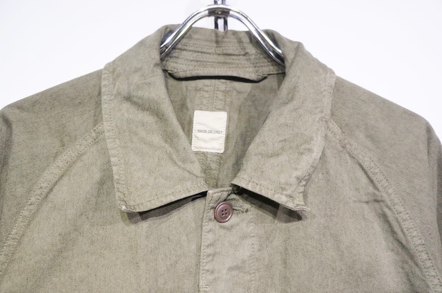 SAGE DE CRET WORK SHIRT -KHAKI- 31-10-6040-270