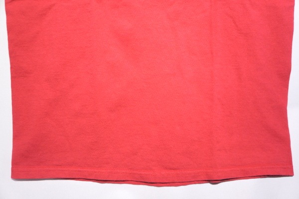 GOOD WEAR JAPAN CUSTOM OVER DYE SS CREW NECK POCKET TEE -CRANBERRY-