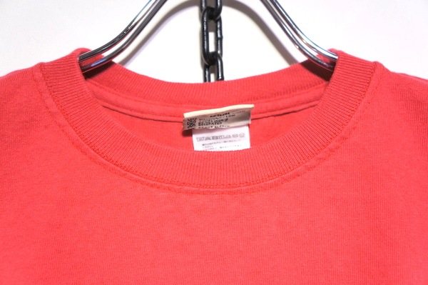 GOOD WEAR JAPAN CUSTOM OVER DYE SS CREW NECK POCKET TEE -CRANBERRY-