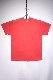 GOOD WEAR JAPAN CUSTOM OVER DYE SS CREW NECK POCKET TEE -CRANBERRY-