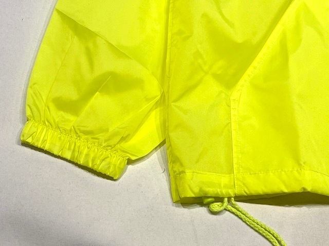 ULTRA CLUBPULL OVER NYLON JACKET -YELLOW-