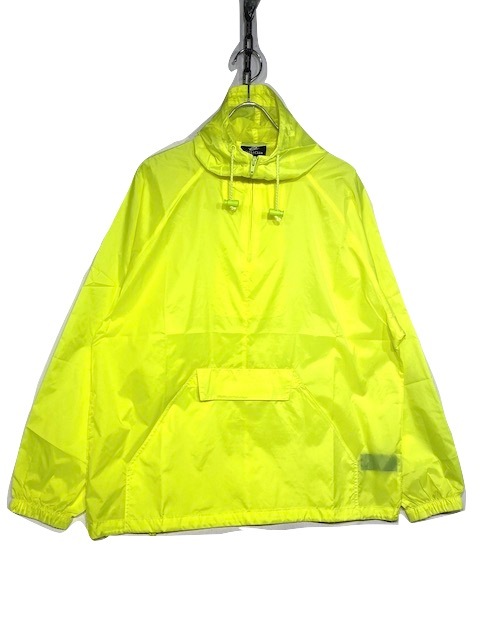 ULTRA CLUBPULL OVER NYLON JACKET -YELLOW-