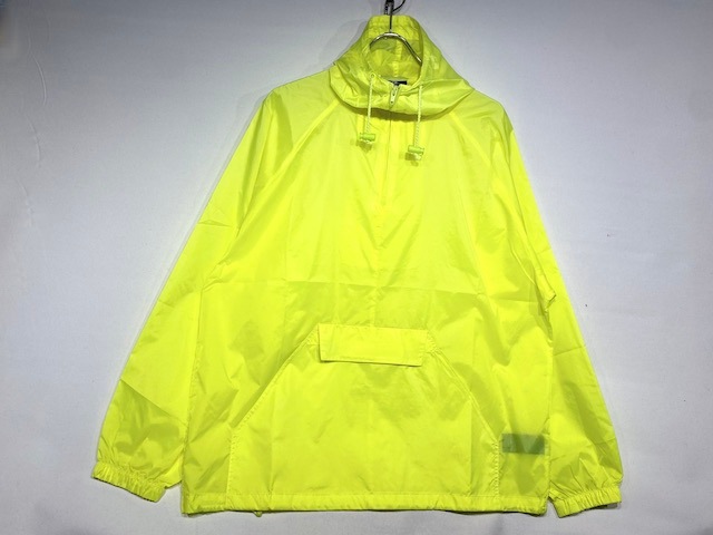 ULTRA CLUBPULL OVER NYLON JACKET -YELLOW-