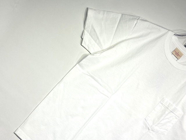 GOOD WEAR JAPAN CUSTOM SS CREW NECK POCKET TEE -WHITE-