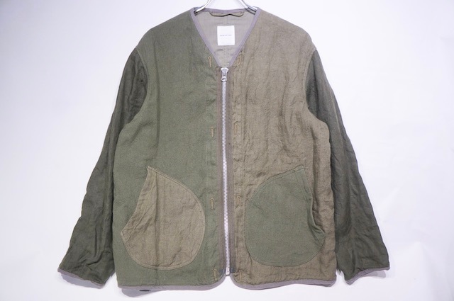 SAGE DE CRET WORK PANEL CARDIGAN -OLIVE- 31-20-3187-390