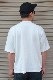 BAZZ FRATELLI BAZZ W POCKET RELAX TEE  -WHITE-