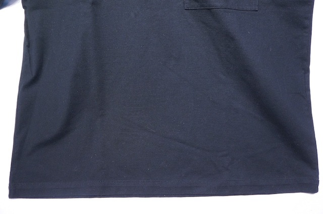 SAGE DE CRET BIG POCKET TEE -BLACK- 31-10-6022-290
