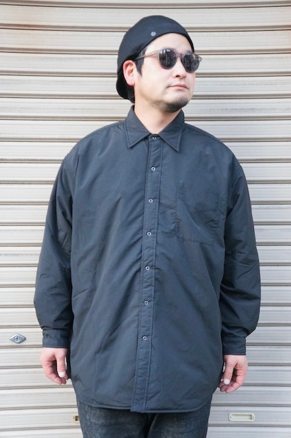 BURLAP OUTFITTERPRIMALOFT BB SHIRT JACKET -BLACK-