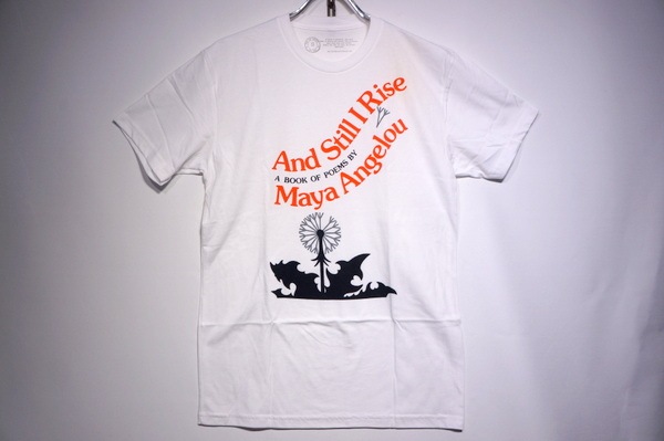 OUT OF PRINT AND STILL I RISE TSHIRT -WHITE-