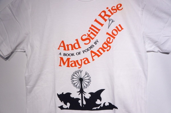 OUT OF PRINT AND STILL I RISE TSHIRT -WHITE-