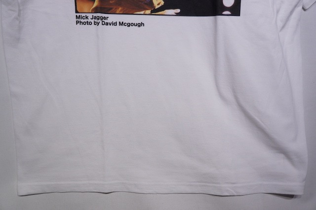 SCREEN STARS LIFE TEE MICK JAGGER -WHITE-