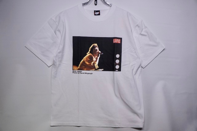 SCREEN STARS LIFE TEE MICK JAGGER -WHITE-