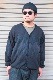 BURLAP OUTFITTERARGYLE FLEECE CARDIGAN -ALL BLACK- BO030031