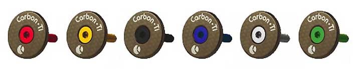 カーボンチタン Carbon-Ti X-Cap カーボントップキャップ カラフルな