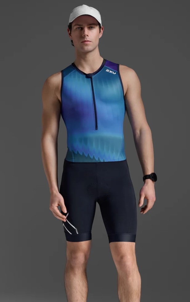 2XU コア トライスーツ フロントジップ MT7398D MENS トライアスロン