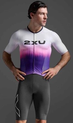 2XU 饤ȥԡ ȥ饤 MT7393d  Lite Speed React Sleeved ȥ饤󥦥